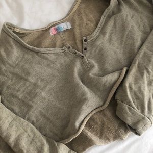 Free People beach collection top